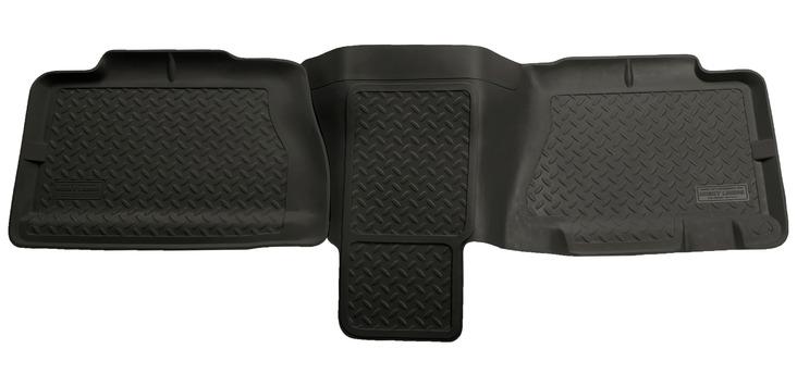 GMC Denali XL Floor Mats - Rear - Husky Liners - Classic Style - Black - `01-`06